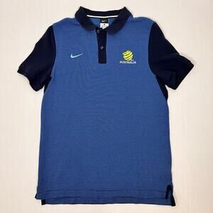 Nike Polo‎ Shirt Mens Large Australia Socceroos National Football Team Golf